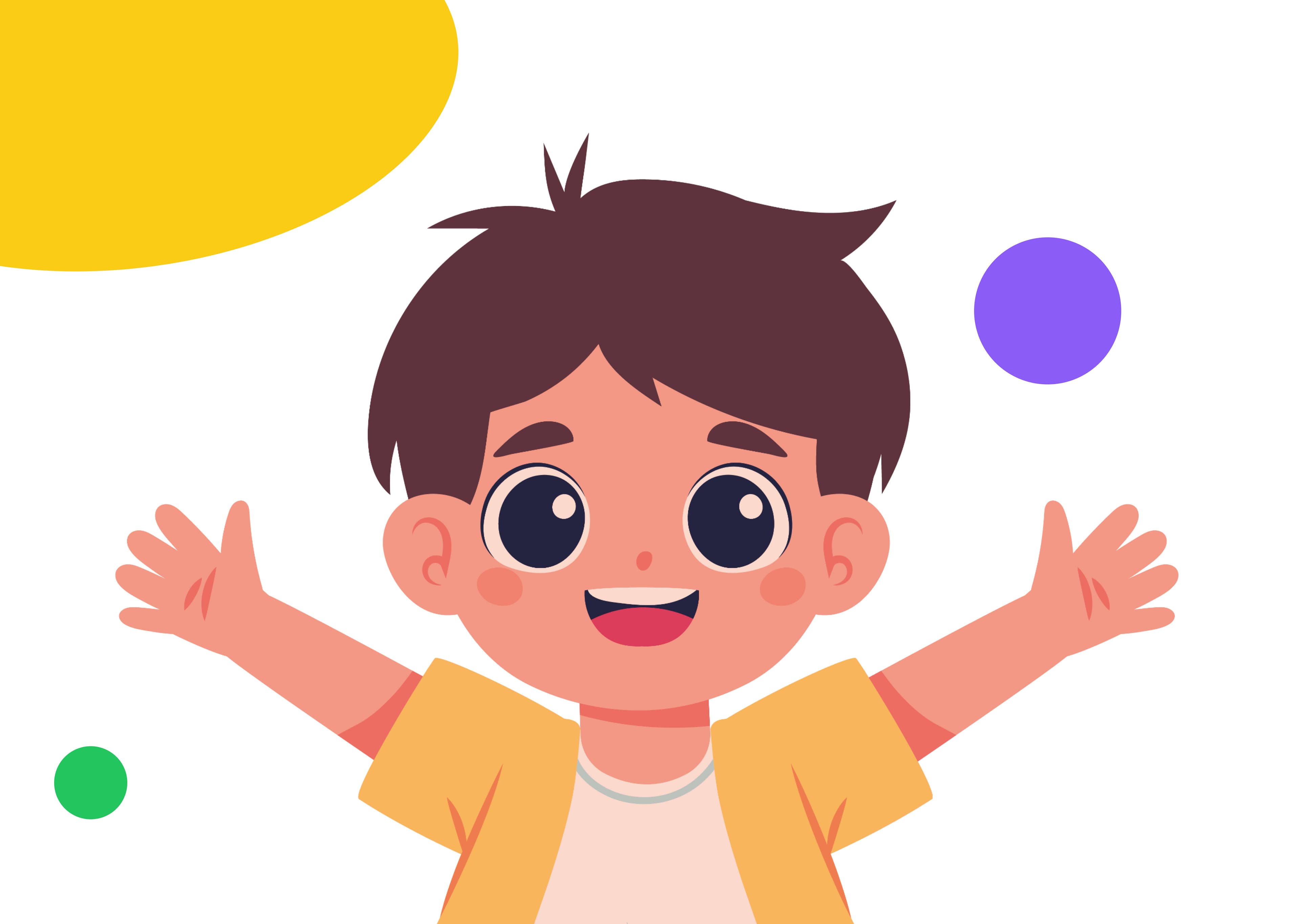 Ilustrasi Anak Belajar Kosakata